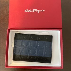 Salvatore Ferragamo Men’s Card Holder Wallet